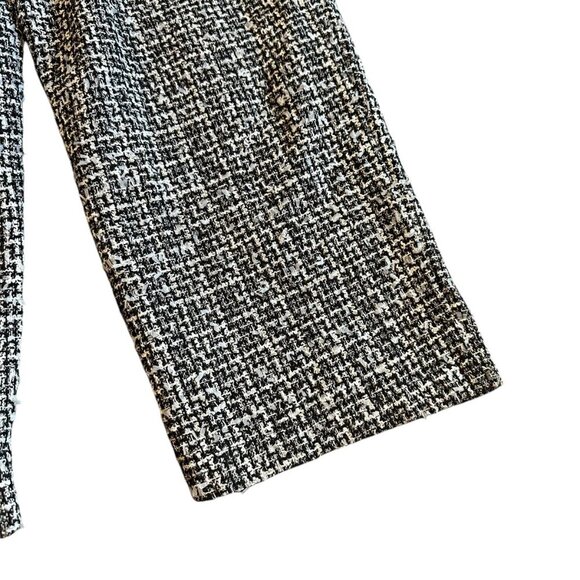 English Factory Short Sleeve Tweed Jumpsuit Cropped Length Gold Size Medium - Picture 10 of 14